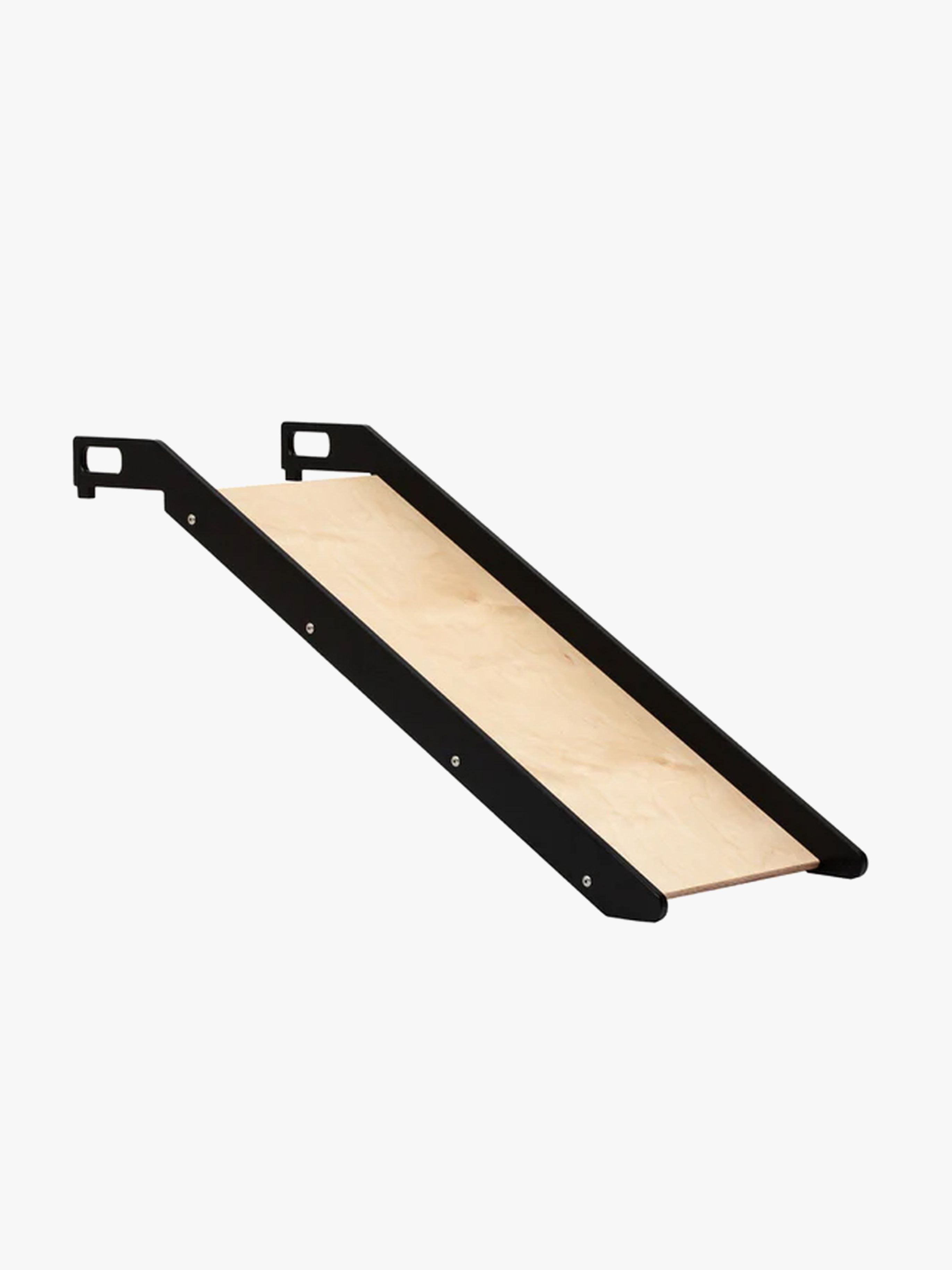 Duck Woodworks Rutsche für Klappbaren Lernturm, Schwarz