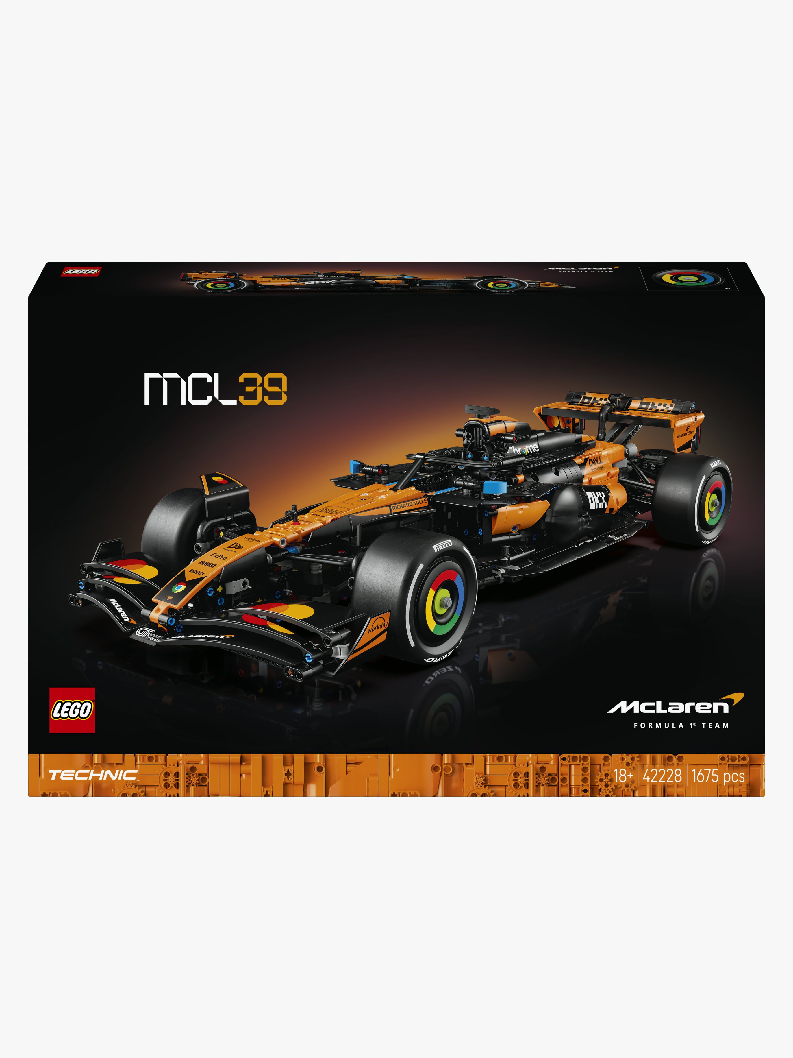 Technic 42228 McLaren MCL39 F1 Rennwagen
