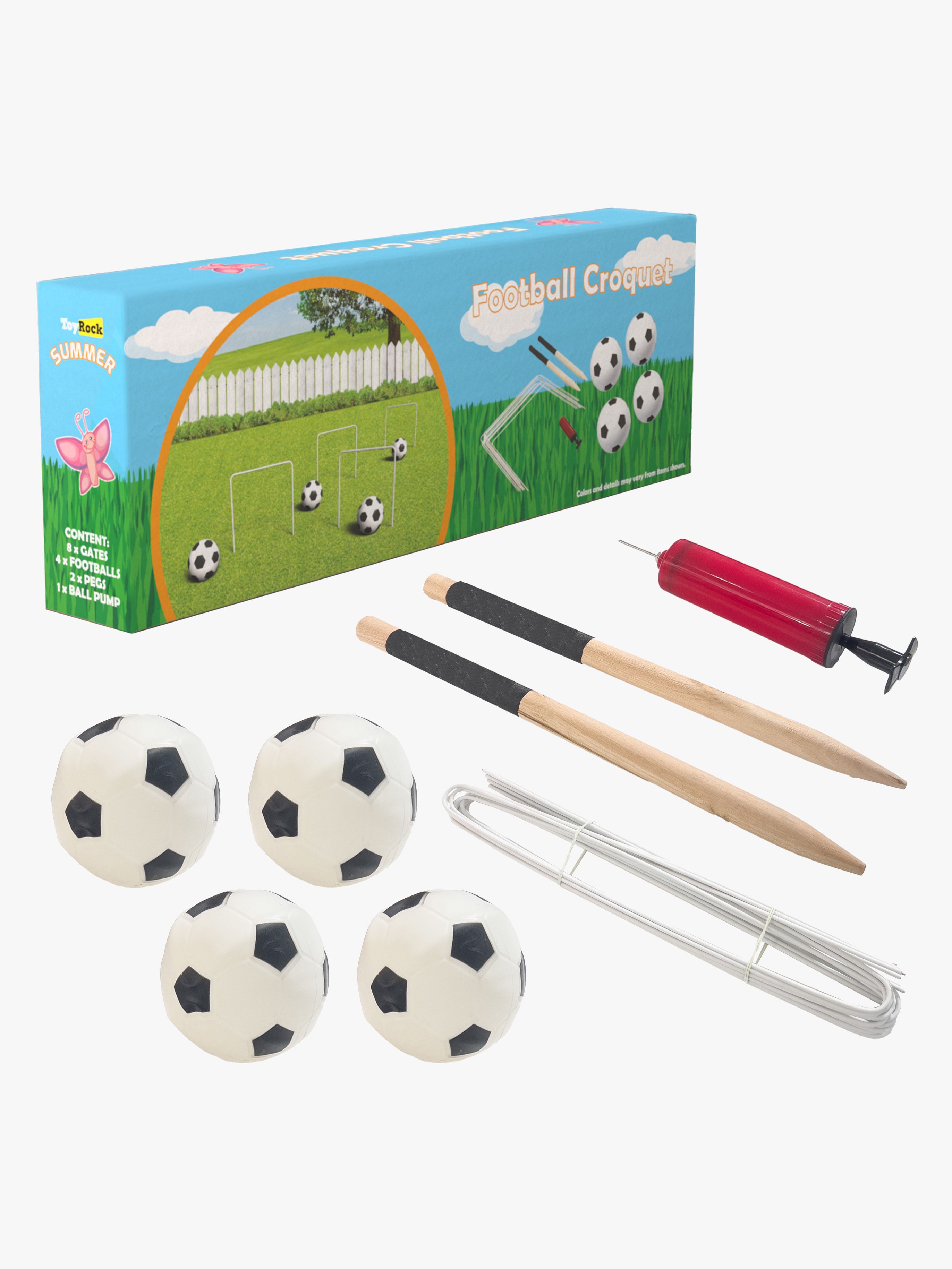 Fußball Krocket-Spielset