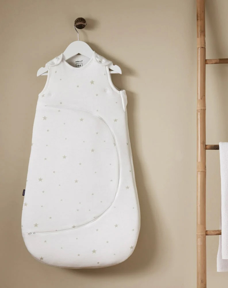 Snüz SnuzPouch Schlafsack 2.5 TOG, White/Star