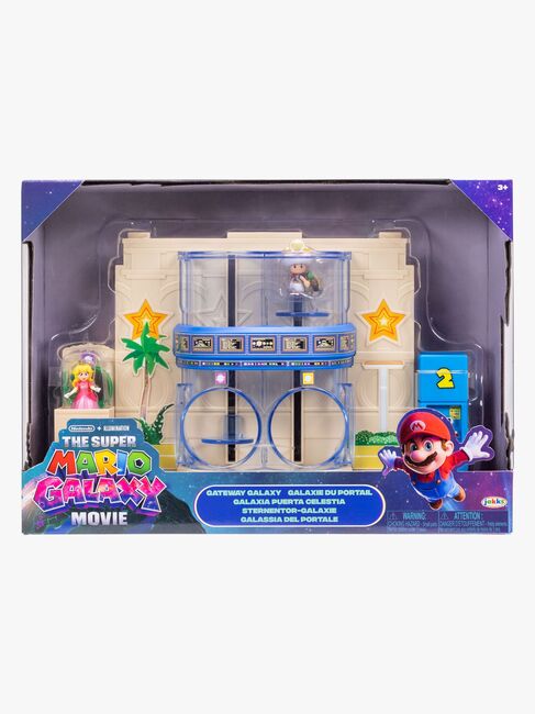 Super Mario Galaxy Movie Spielset Gateway Galaxy Diorama
