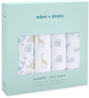 Aden + Anais™ Essentials Musselindecke 4er-Pack, Natural History