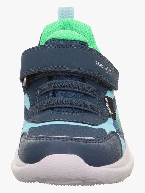 Superfit Rush WP Sneaker, Blau/Hellgrün