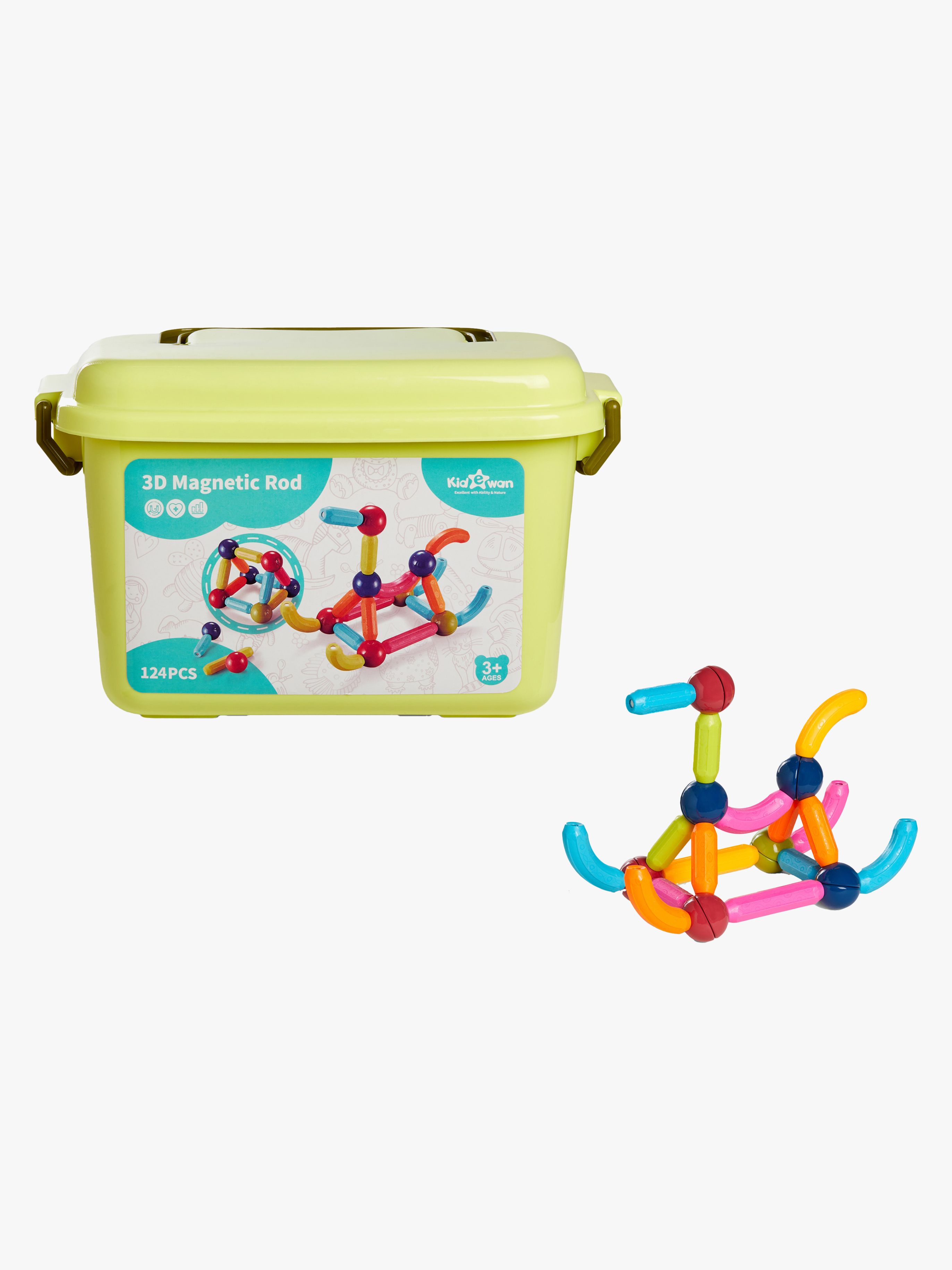Große Magnetische Bauteile 124 Stück