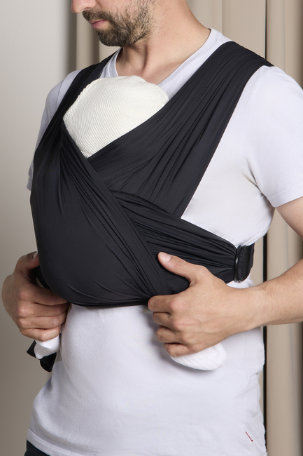 Beemoo CARE Yoga Tech Tragetuch, Noir Black