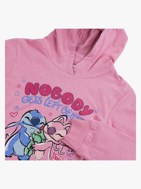 Disney Lilo & Stitch Hoodie, Rosa