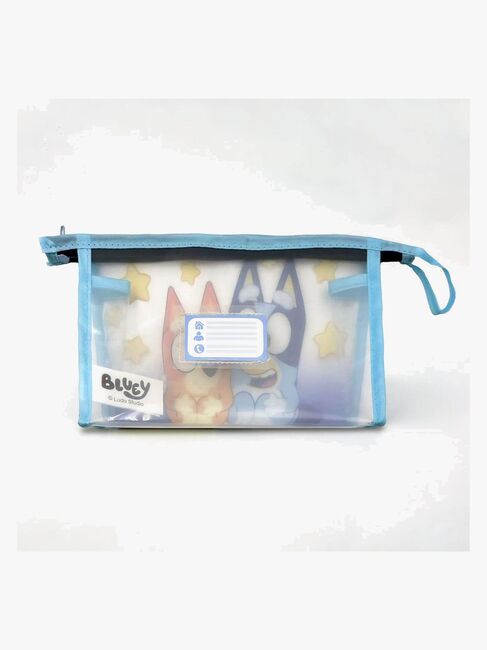 Bluey Kulturbeutel Bürste & Handtuch