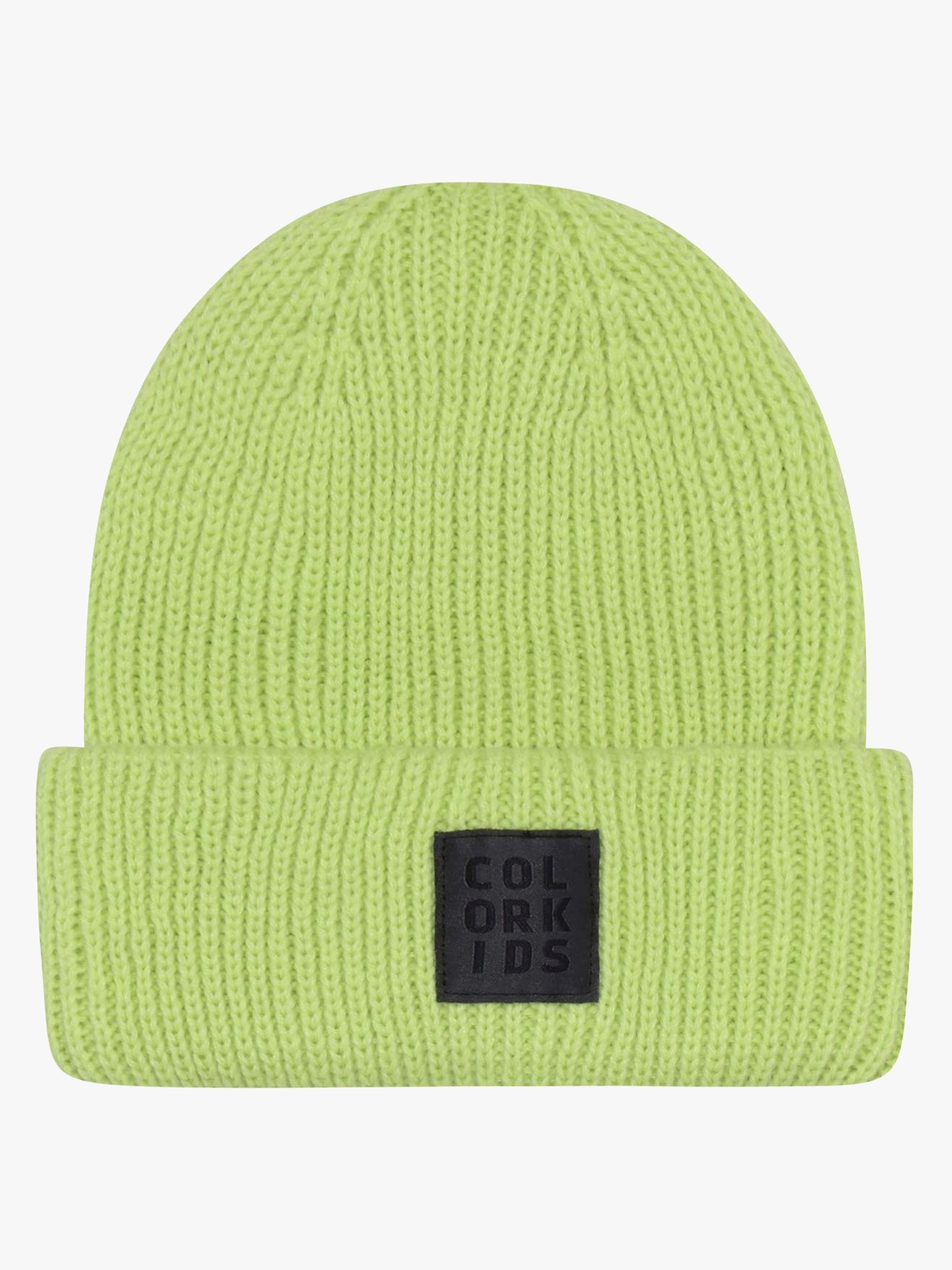 Color Kids Mütze Wollmix, Sharp Green, 56
