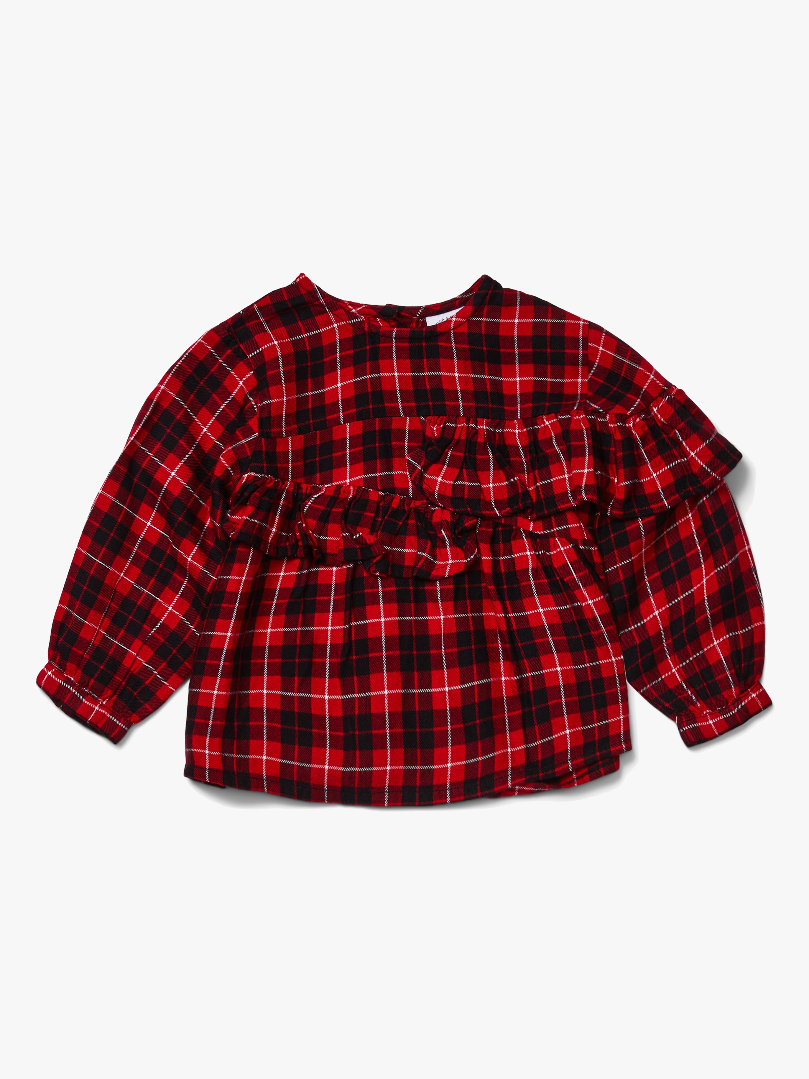Luca &  Lola Marietta Bluse, Red/Black 104