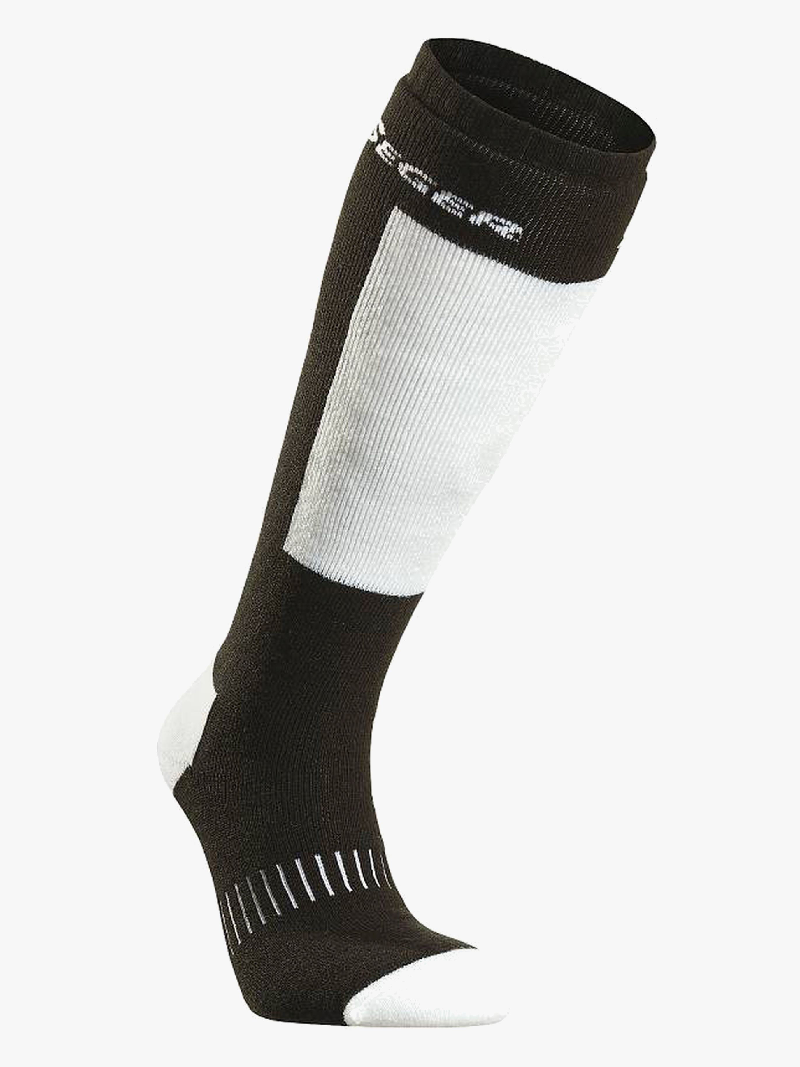 Seger Alpin Skistrümpfe, Black/White 28–30