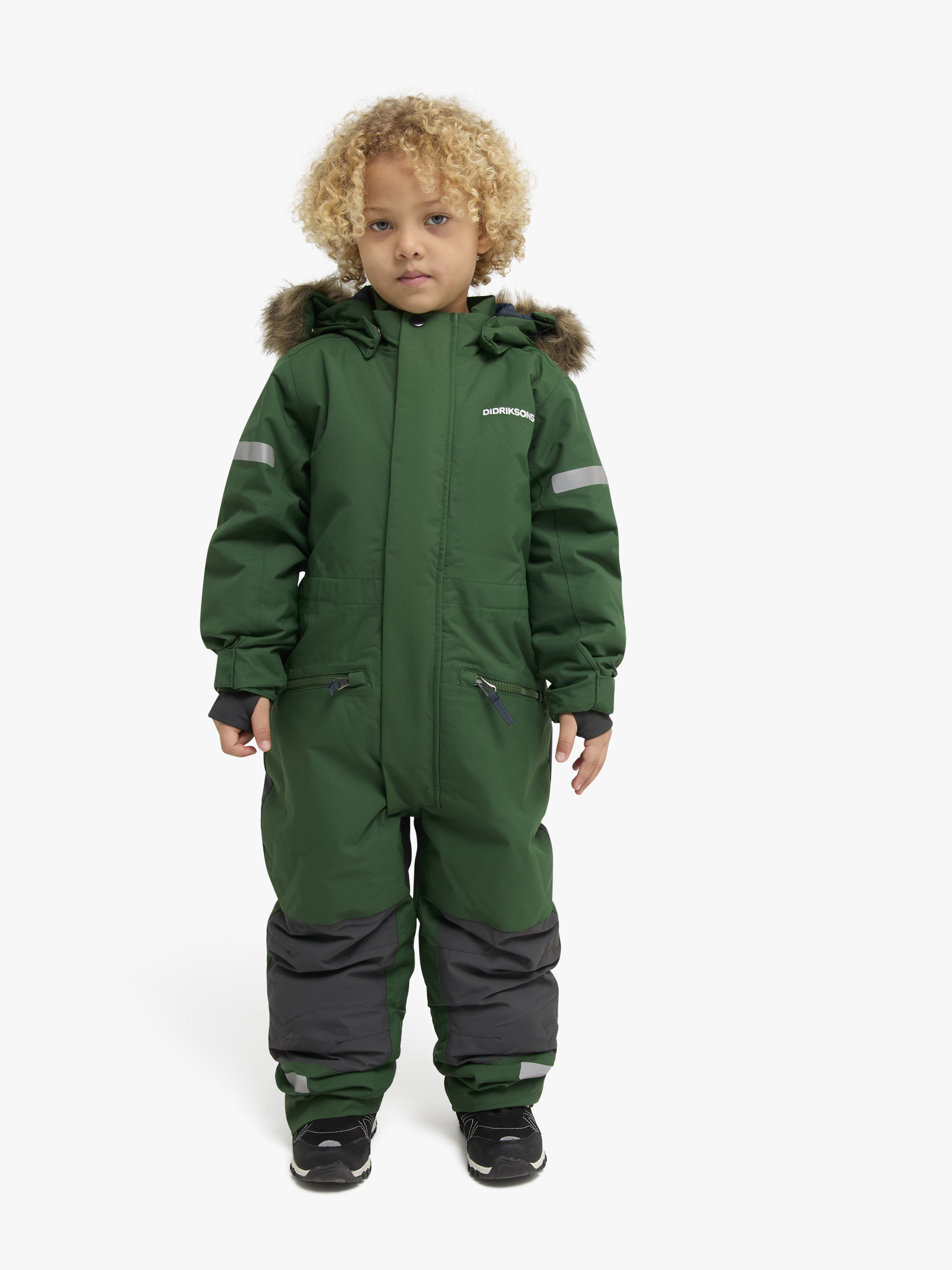 Didriksons Migisi Schneeanzug, Pine Green, 120