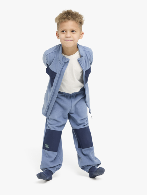 Nordbjörn Amhult Fleece-Set, Blau