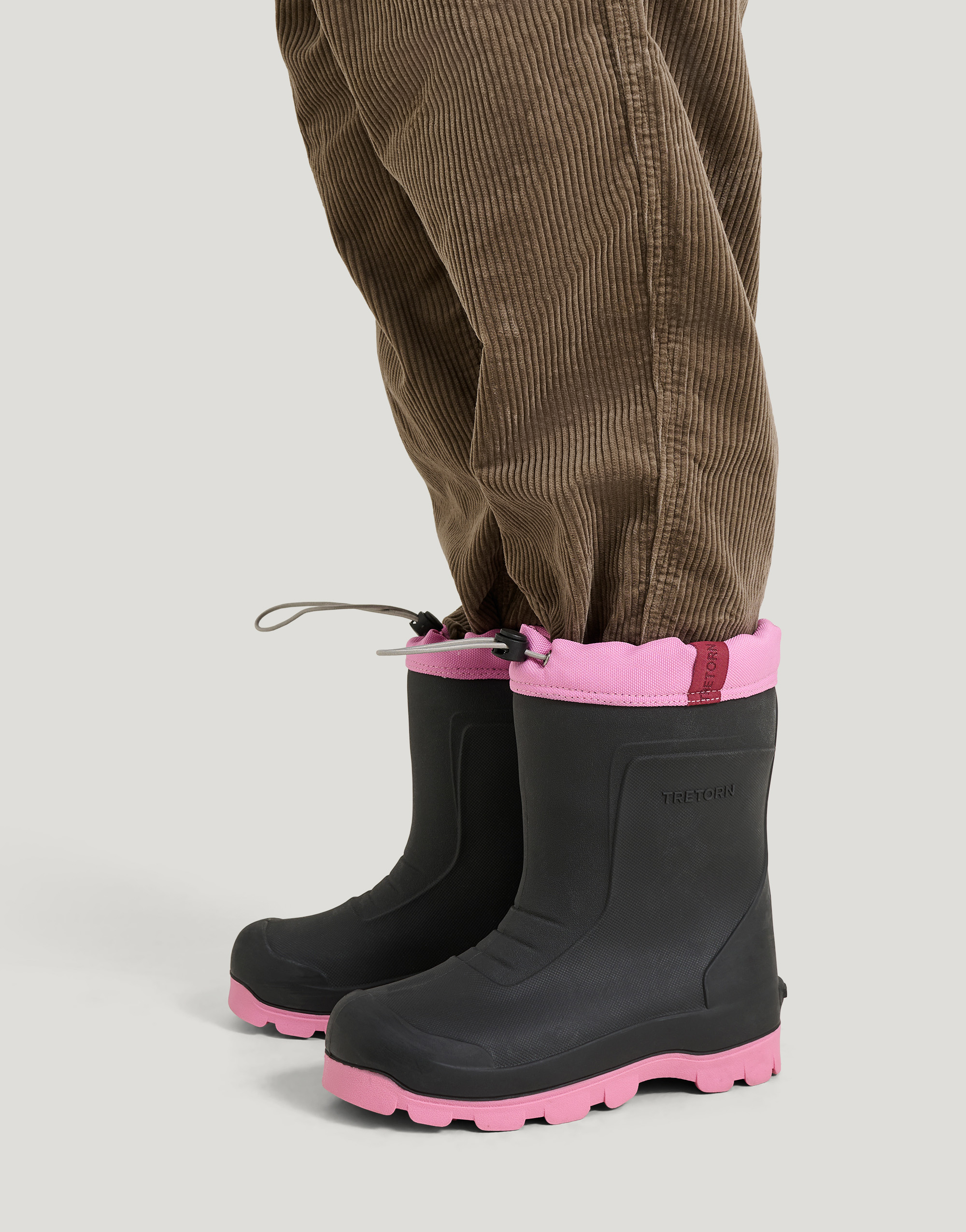 Domi Insulated Gefütterte Gummistiefel, Schwarz, 26, Kindergummistiefel, Kinderstiefel, Gummistiefel kinder, Kids