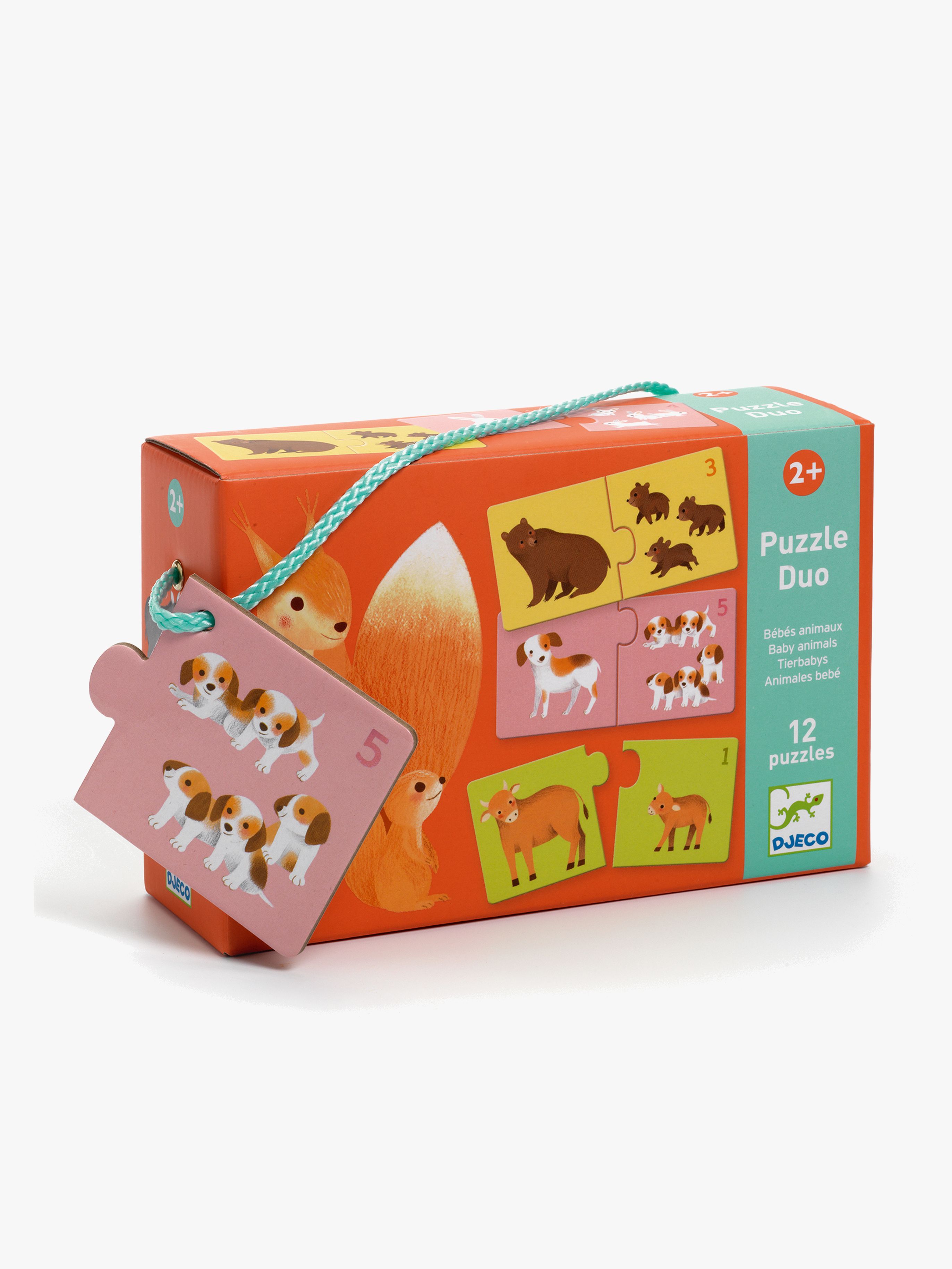 Djeco Puzzle Tierbaby 24 Teile