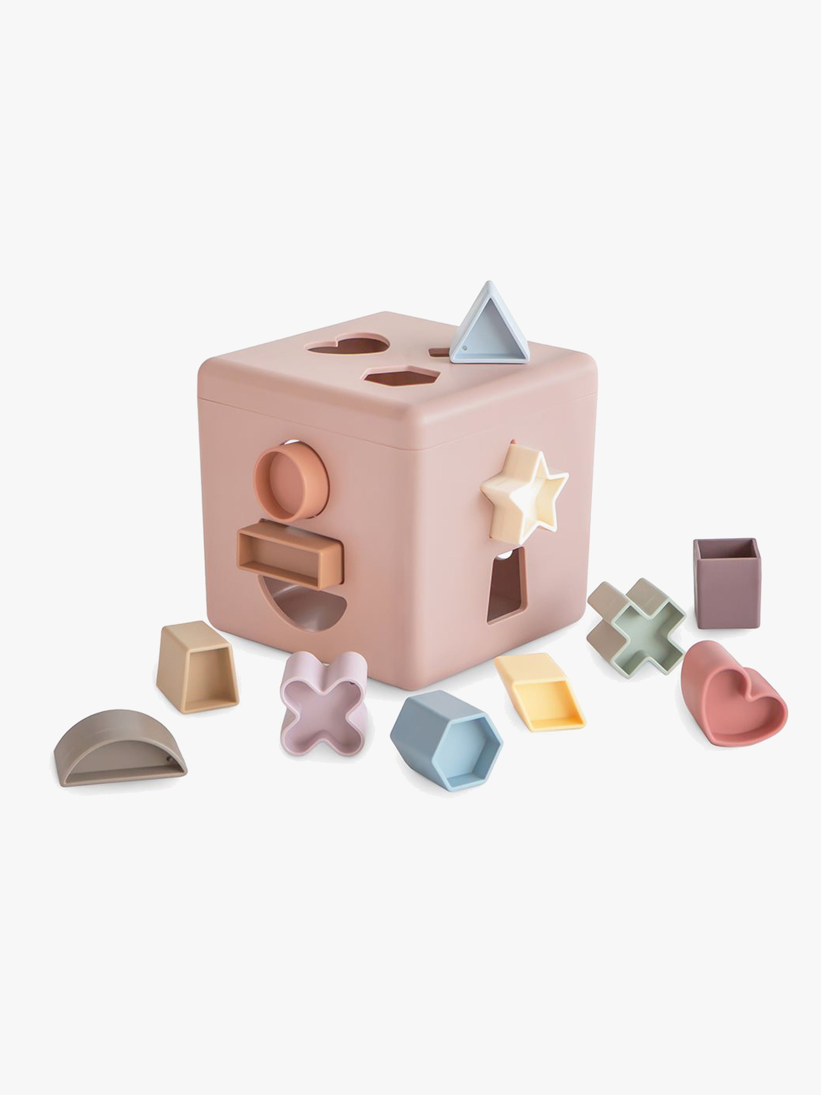 Mushie Steckkasten, Petal, Babyspielzeug
