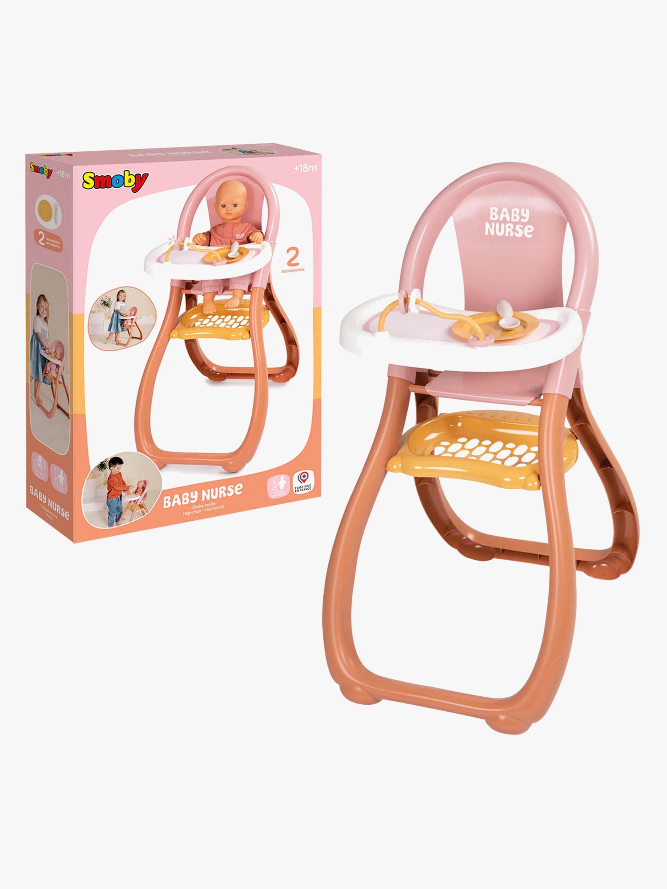 Smoby Baby Nurse Puppenhochstuhl