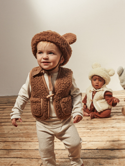 BINIBAMBA Merino Teddy Mütze, Bruno