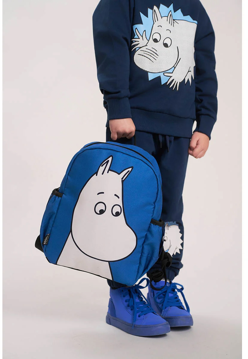 Mumin Surku Mumintroll Kinder Rucksack 7L, Blau