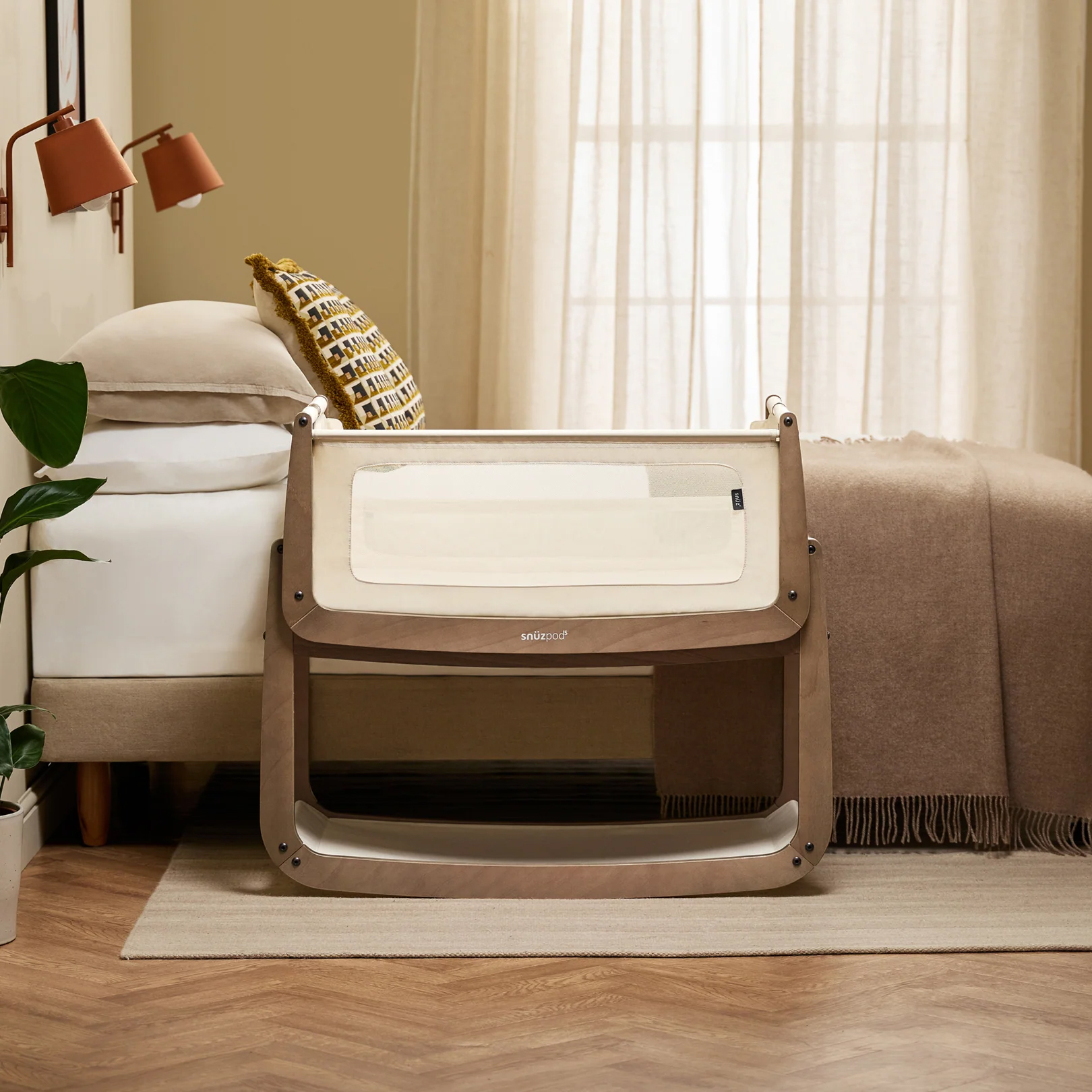 Snüz SnuzPod 5 Beistellbett, Walnut
