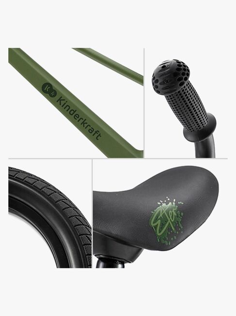 Kinderkraft ETER Laufrad, Grün