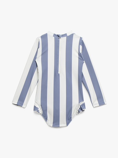 Nordbjörn Sandsjön UV-Badeanzug, Blau Gestreift