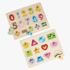 Fippla Knopfpuzzles Formen & Zahlen 2er-Pack