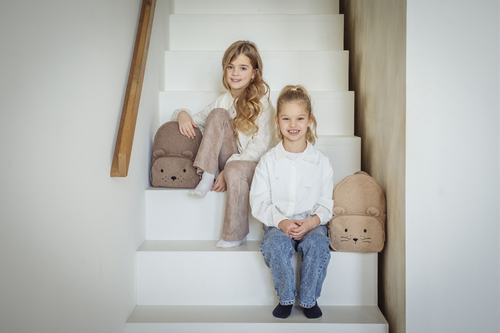 Kidzroom Rucksack Comfort Friends, Braun