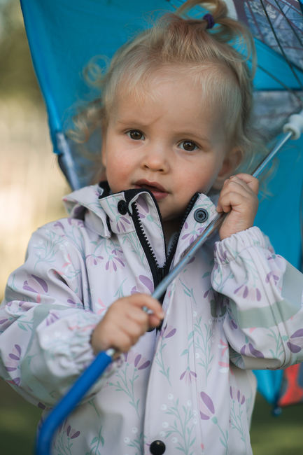 Lindberg Vattholma Regenoverall, Lavender/Pink