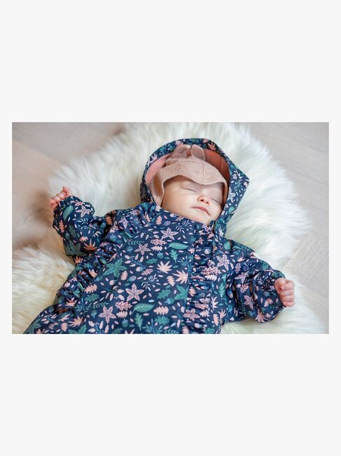 Petite Chérie Atelier Aurora Babyoverall, Pink Print