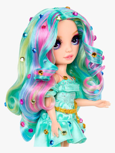 Rainbow High Be Dazzling Celine Turquoise Modepuppe, Teal