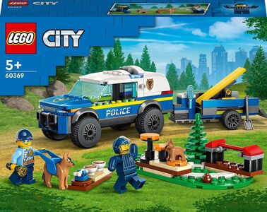 LEGO City Police 60369 Mobiles Polizeihunde-Training