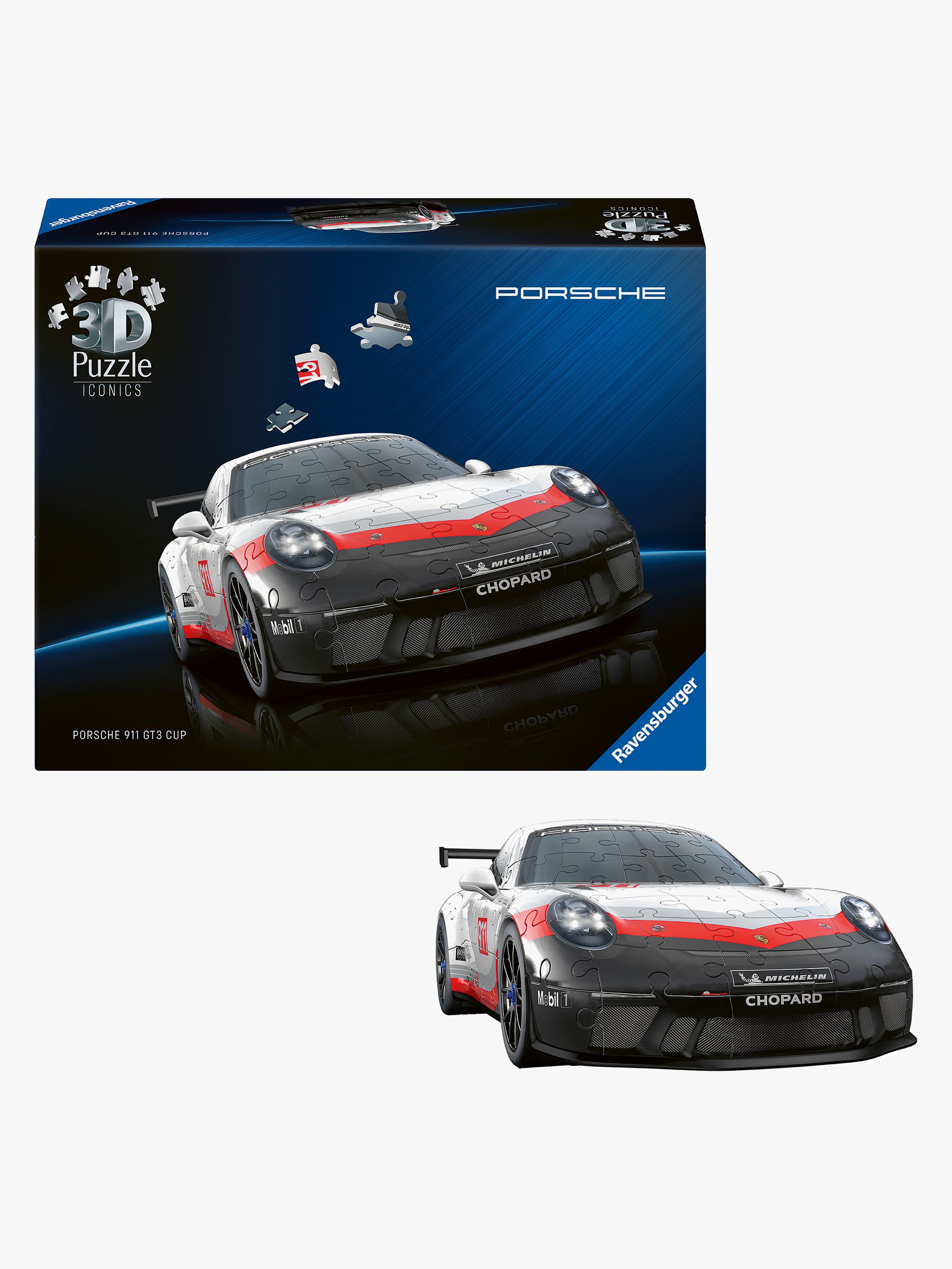 Iconics 3D-Puzzle Porsche 911 GT3 Cup 154 Teile