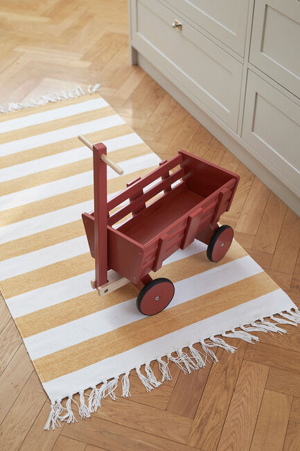 Kids Concept Puppenwagen Carl Larsson, Dunkelrot