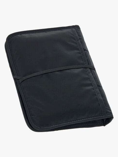 Lässig Kompakte Wickeltasche, Black