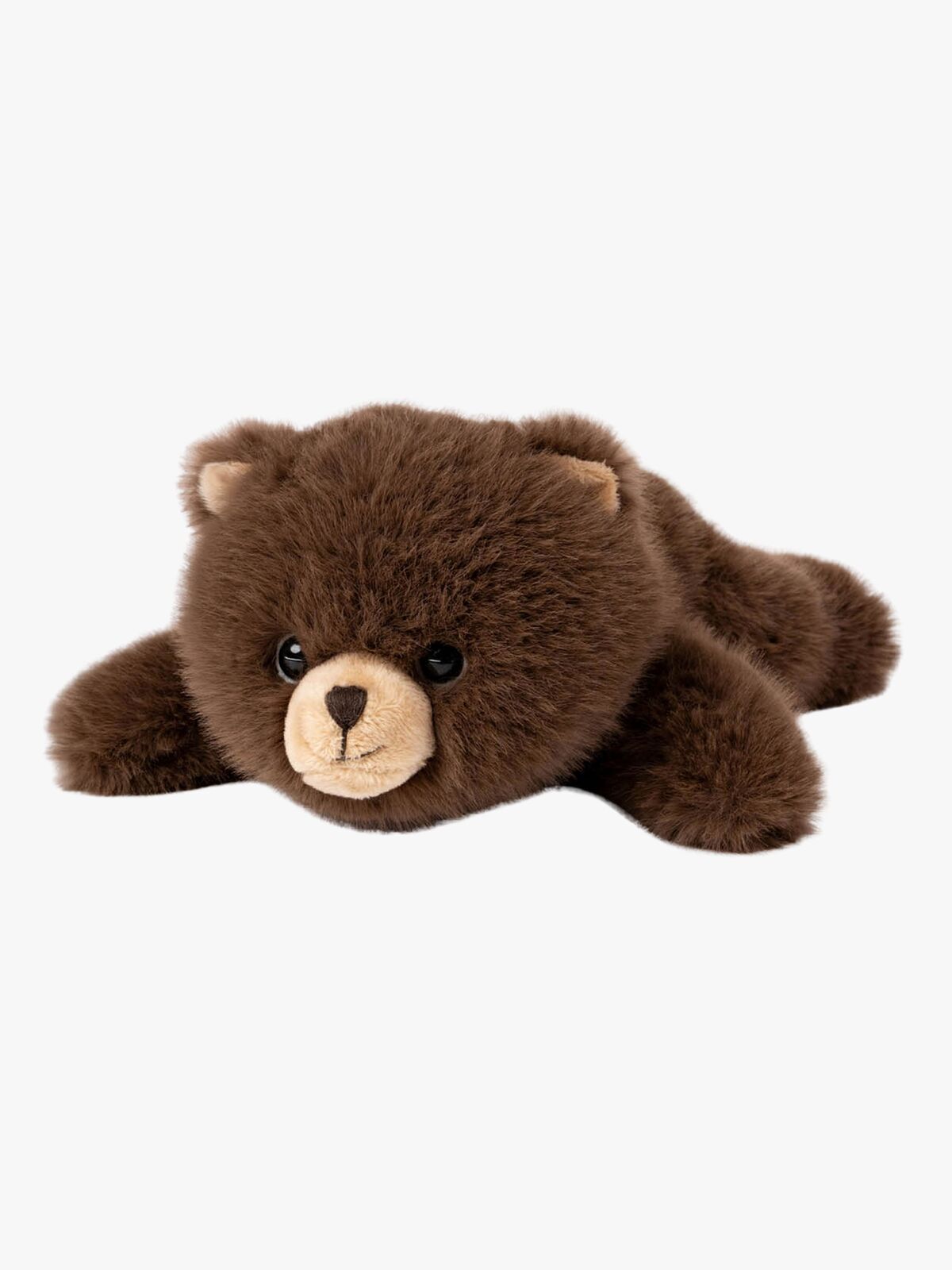 Teddykompaniet Plüschspielzeug Liegender Bär 28 cm, Braun