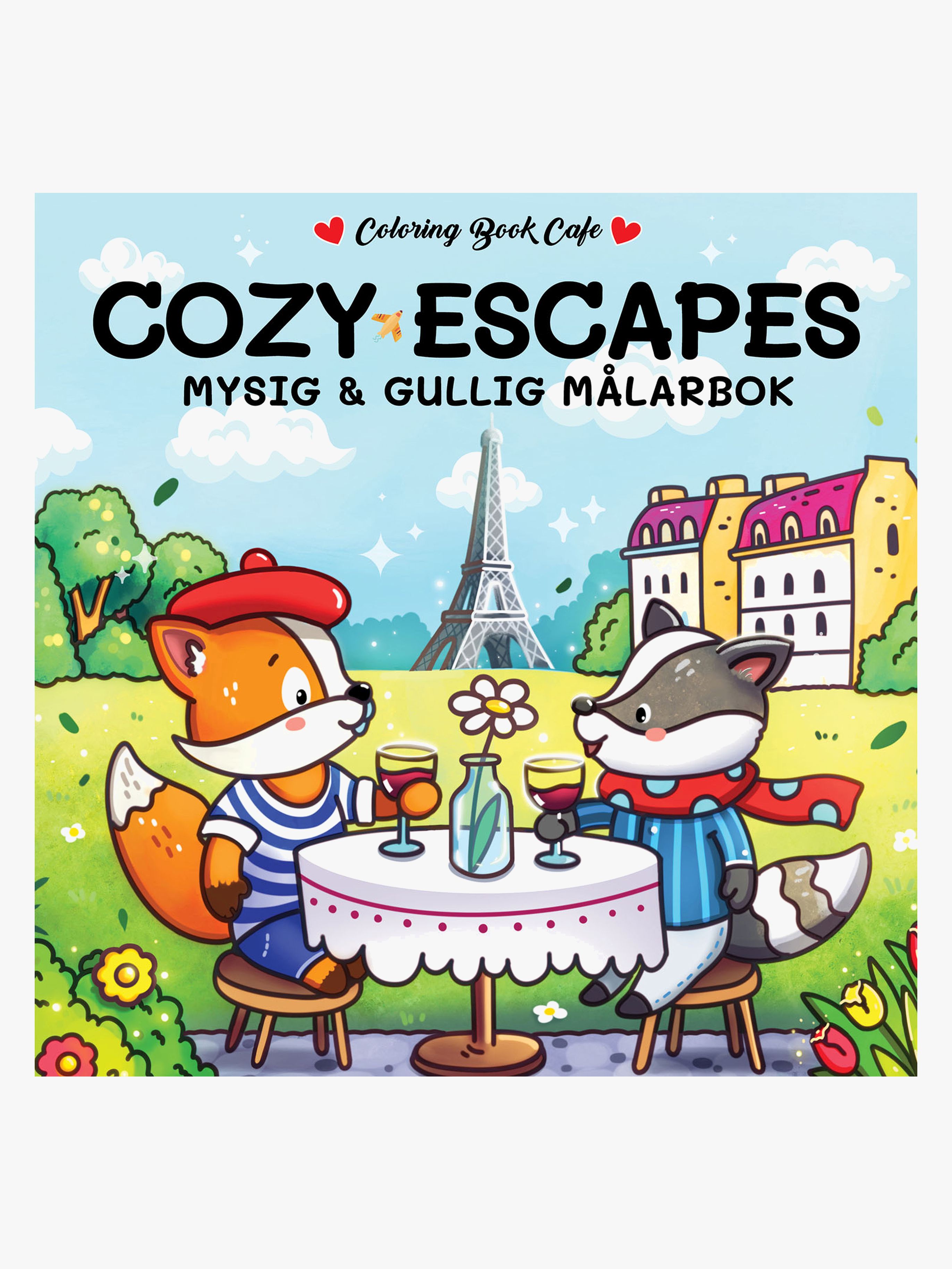 Legind A / S Cozy Escapes Malbuch