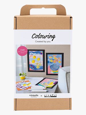 Creativ Company Malset DIY Ausmalen Filzstifte