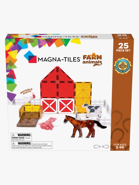MAGNA-TILES Bauernhoftiere Bausatz 25 Teile