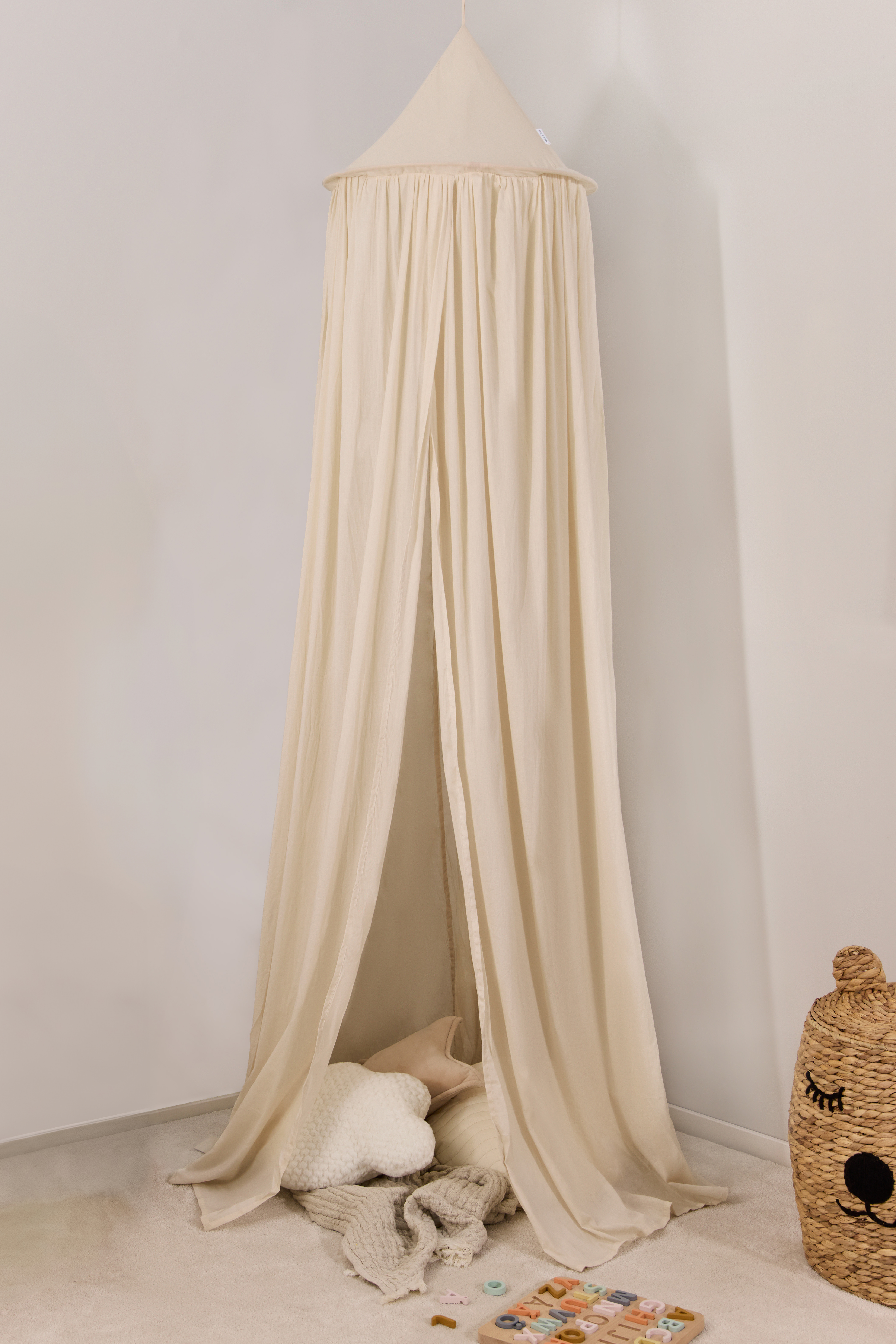 Alice &  Fox MILLIE Betthimmel, Warm Beige