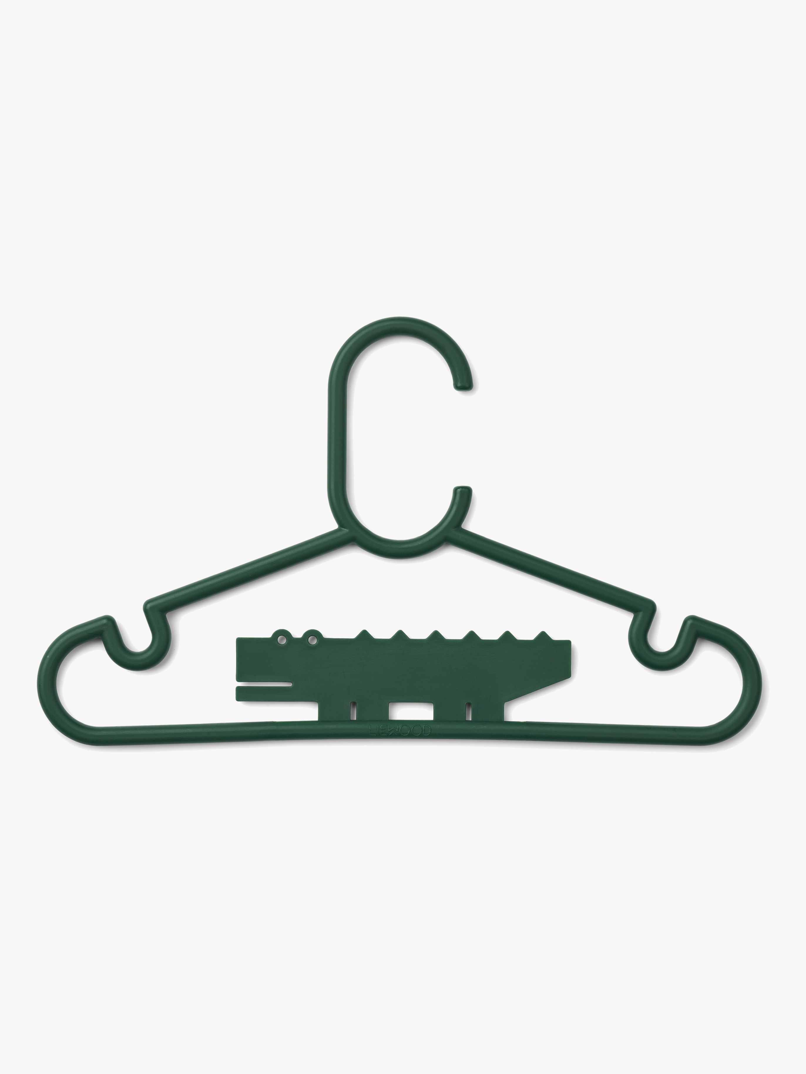 Falton Crocodile Kleiderbügel 8er-Pack, Garden Green