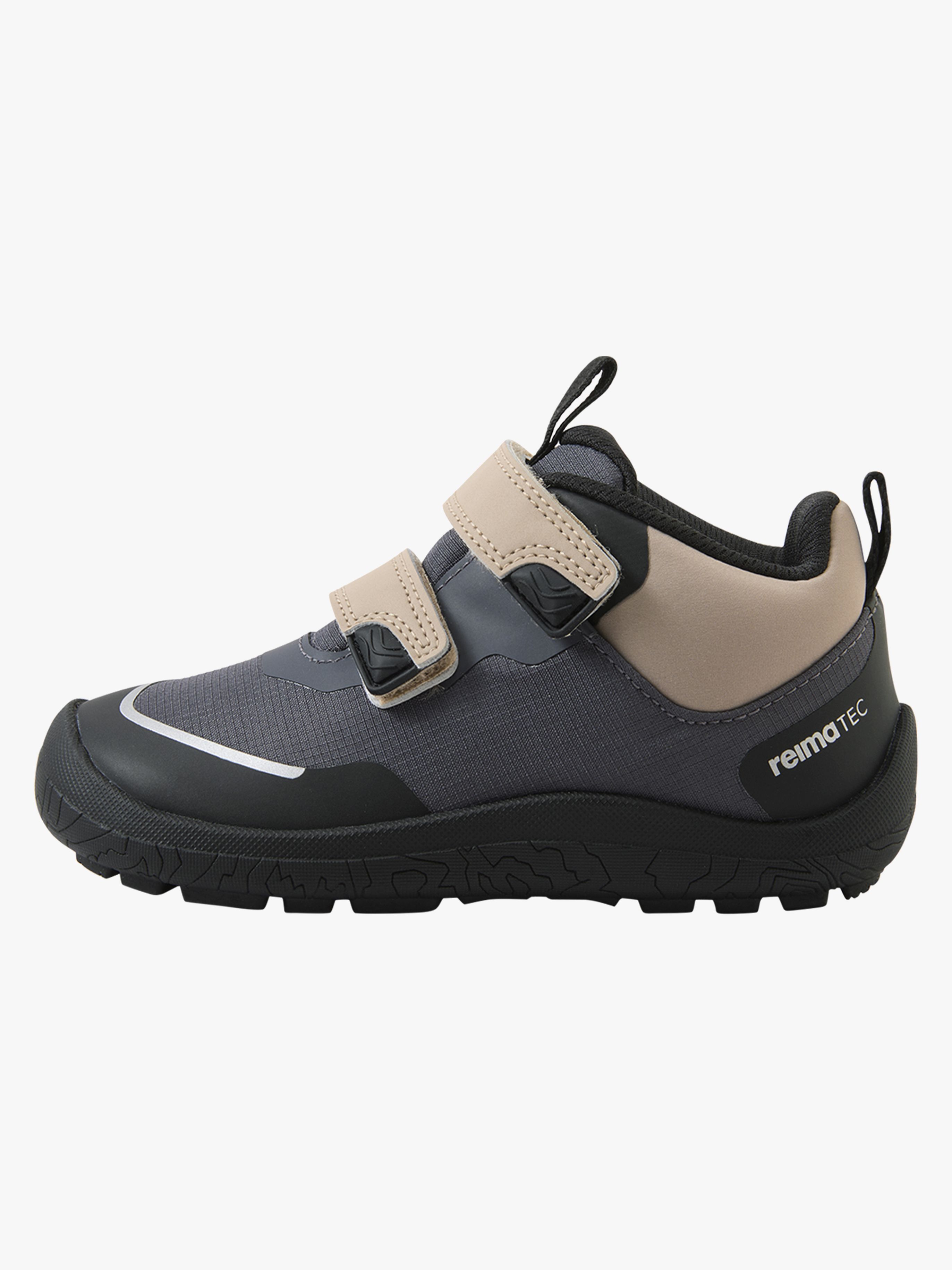 Reima Viikari Barefoot Wasserdichte Kinder Sneaker, Soft Black, 22, Kinderschuhe