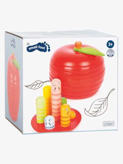 Small Foot Steckkasten Apfel mit Würmern