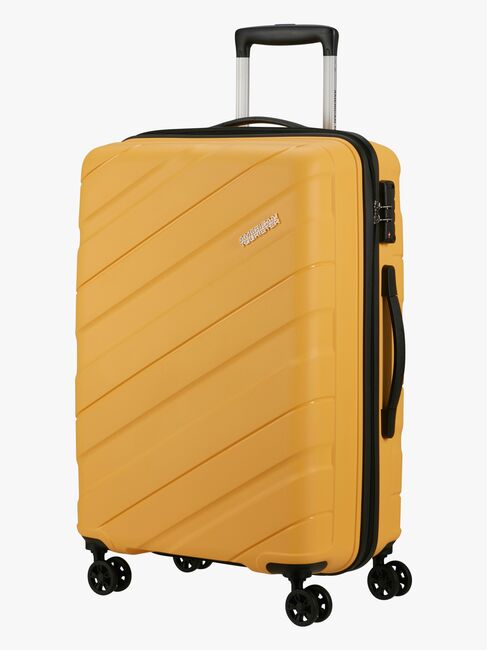 American Tourister Jetdriver Spinner Reisekoffer 63L, Banana Cream