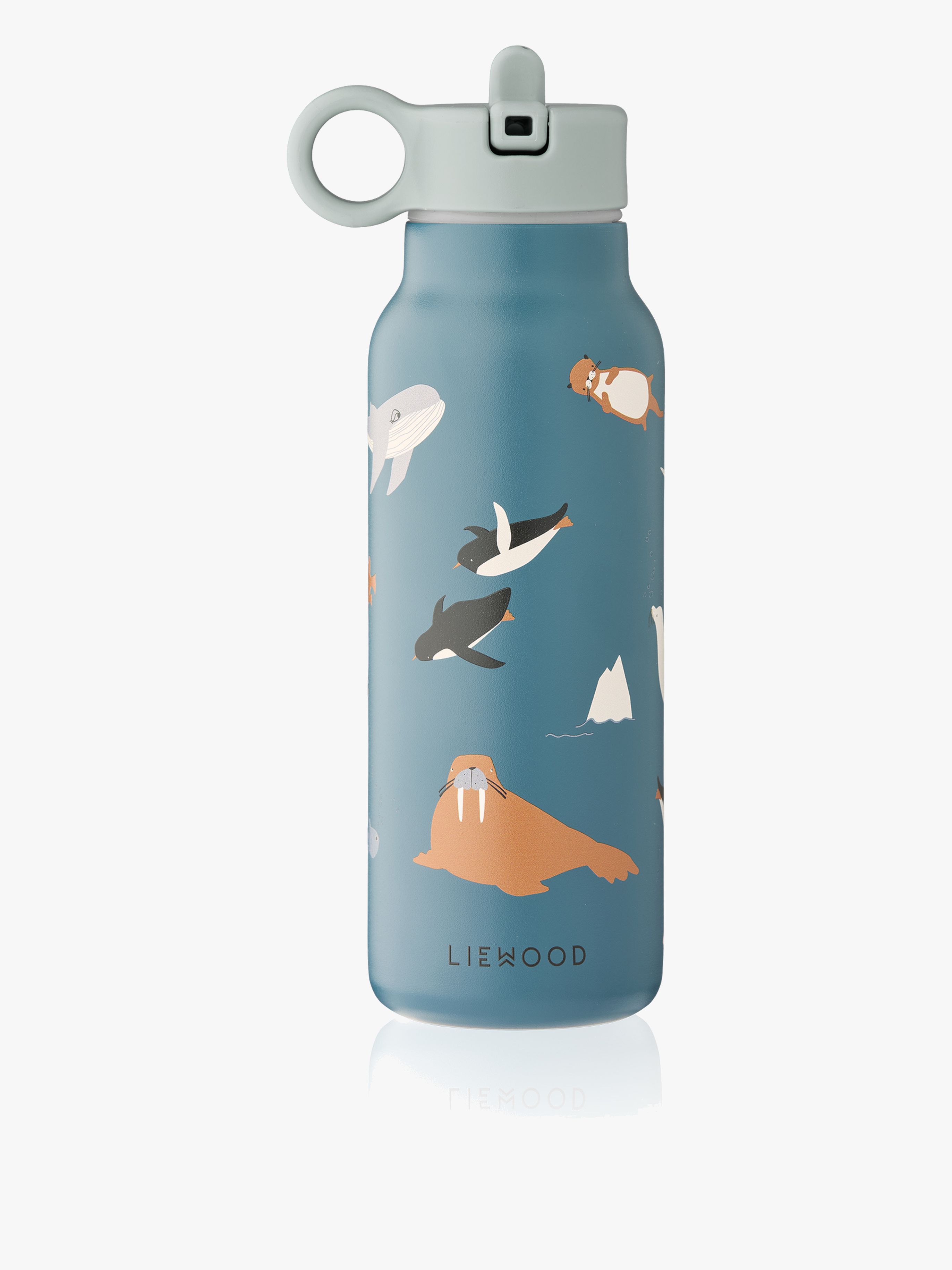 LIEWOOD Falk Trinkflasche 350 ml, Arctic Sea/Ocean View
