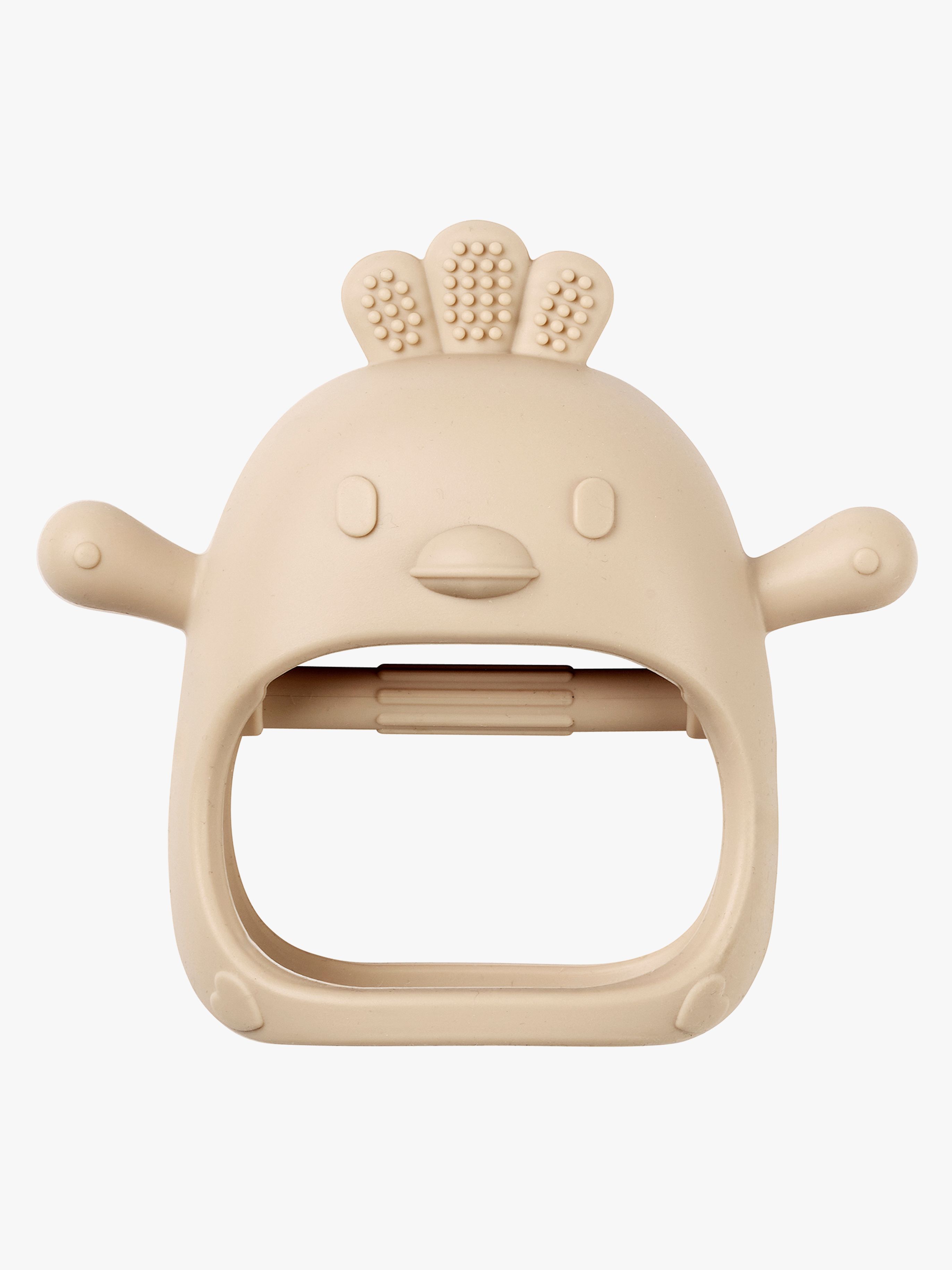 Soft Silicone Handschuh Beißringe, Clay, Beißspielzeug