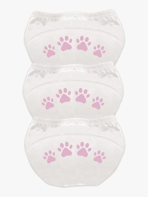 My Carry Potty Katze Töpfchen-Trainingshosen 3er-Pack, Weiß