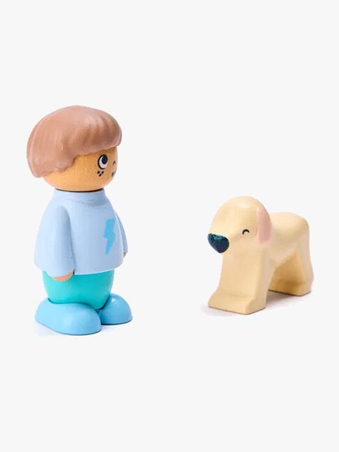 Hape Geschichtenbuch mit Spielset The Dog's New Friend