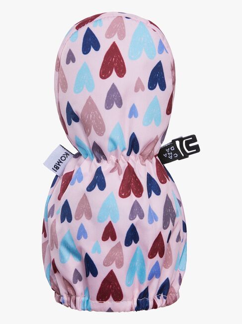 Kombi Baby Bear Fäustlinge, Doodle Hearts