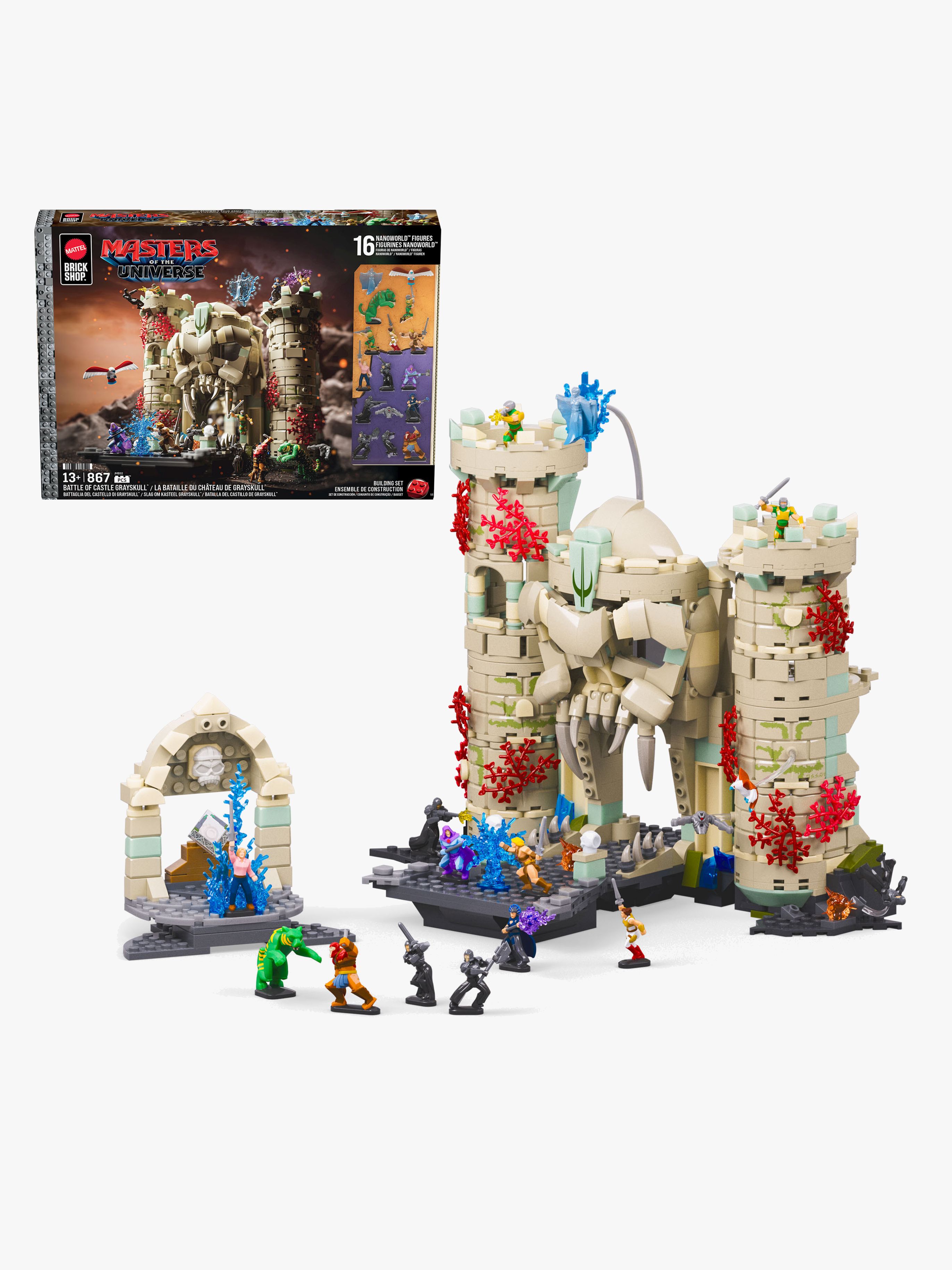 Mattel Brick Shop Masters Of The Universe Bauset Gorilla