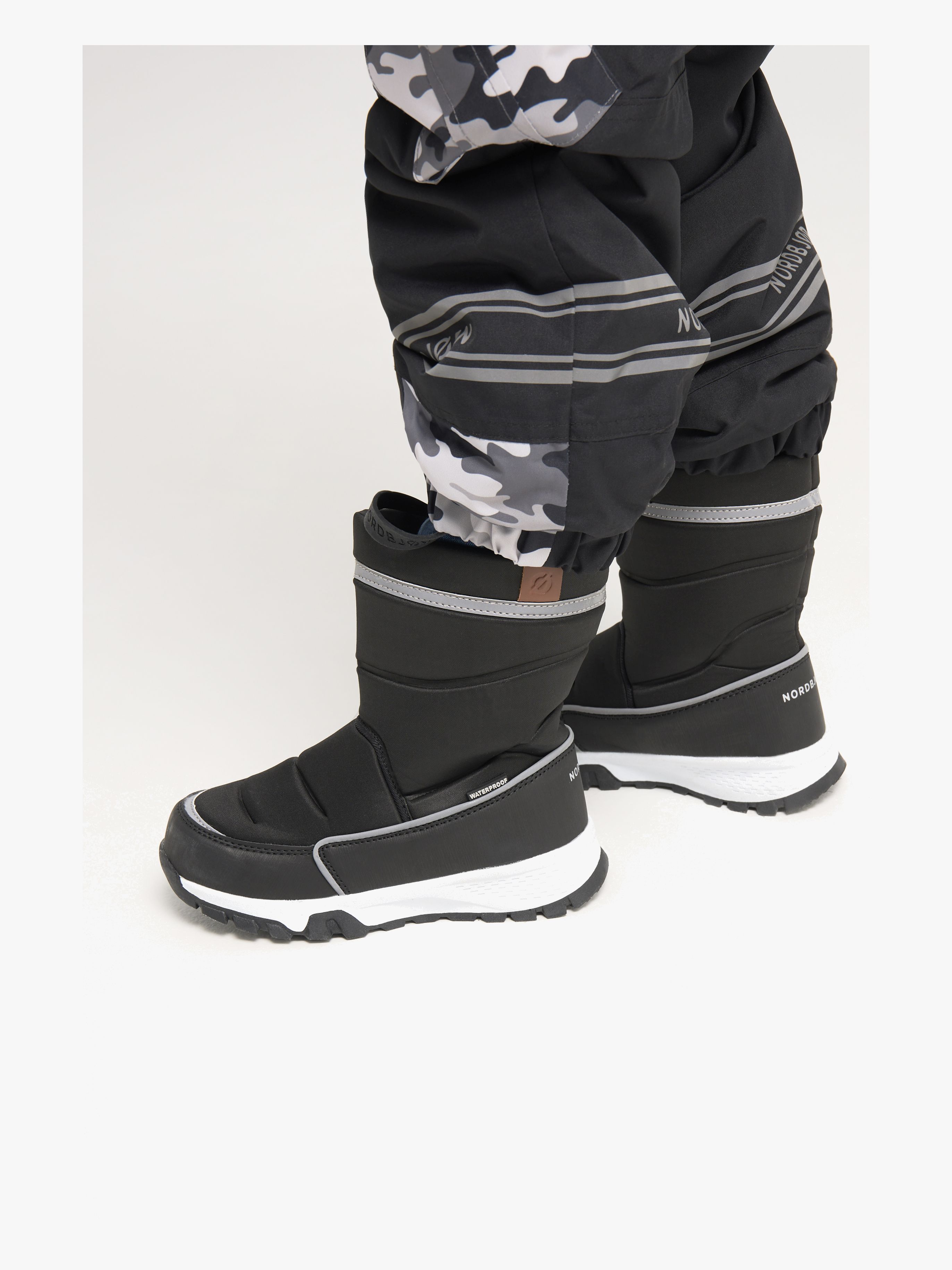 Nordbjørn Orca Winterstiefel, Schwarz, 25